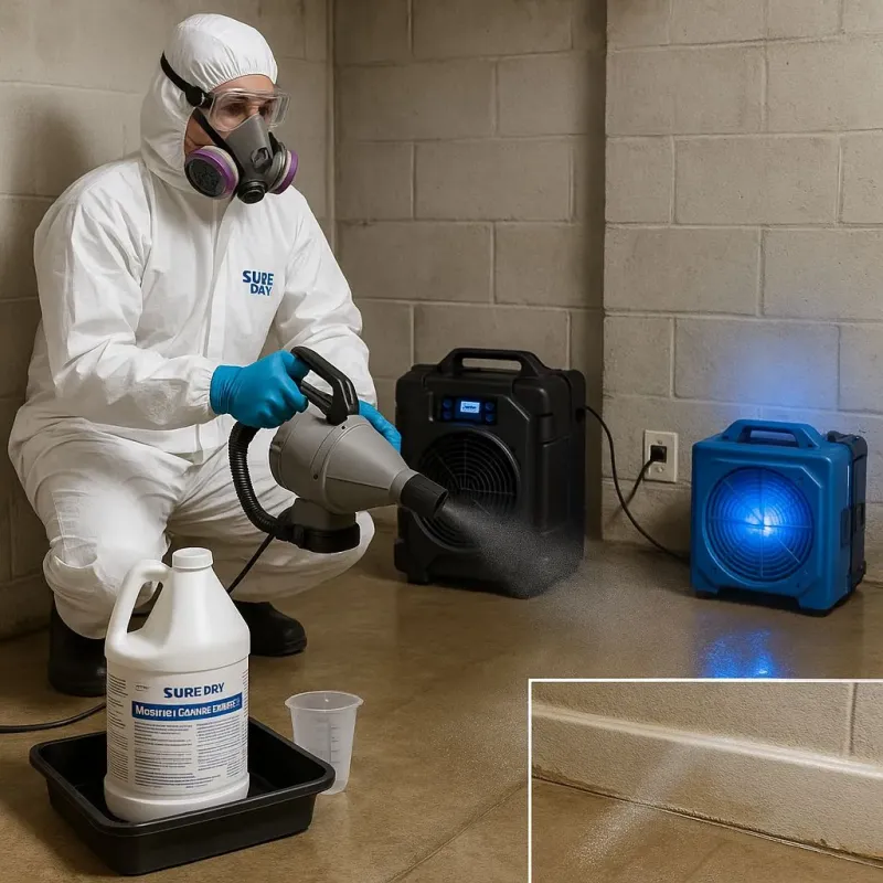 Sanitization and Odor Removal process in Lincolnville, SC