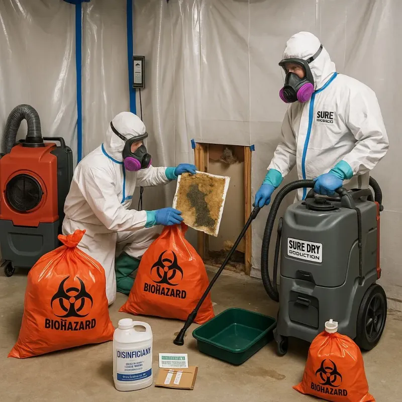 Contaminated Water Handling Protocols process in Lincolnville, SC