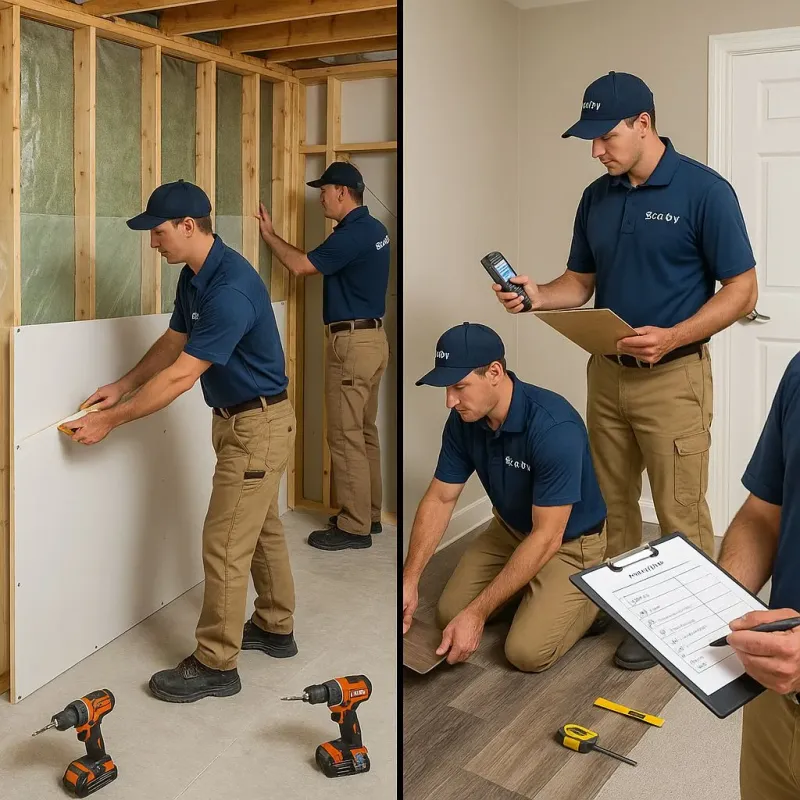 Repairs and Reconstruction process in Lincolnville, SC